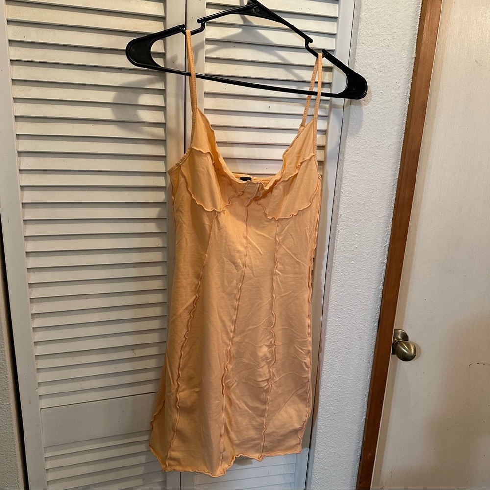 SHEIN Apricot Slip Dress